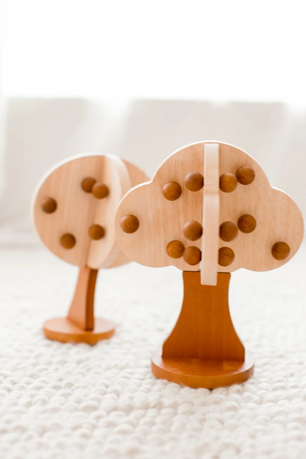 QToys Wooden Fruit Trees (Set of 2)