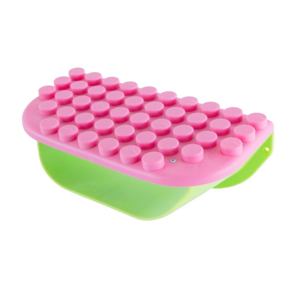 UNiPLAY Soft Building Blocks Storage Shelf Pink (#UB031103)