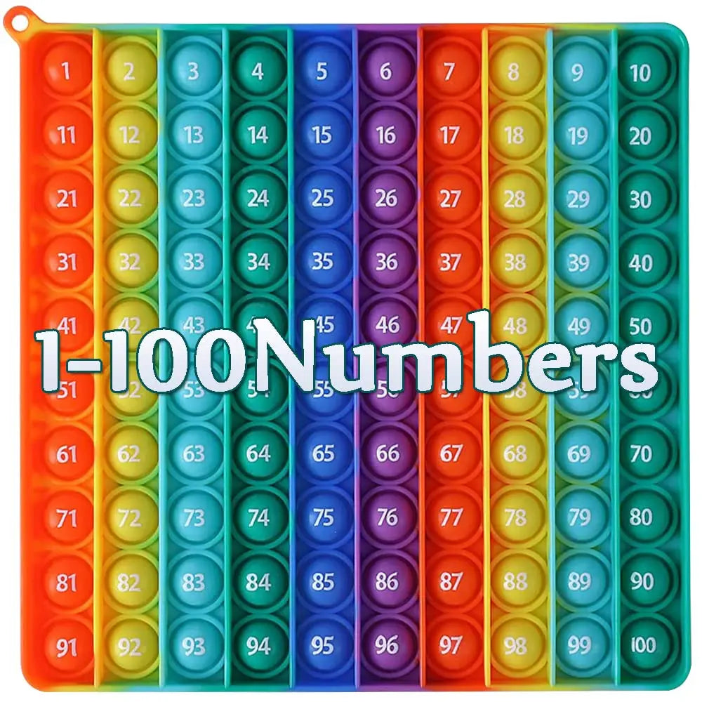 Number Bubble Pad