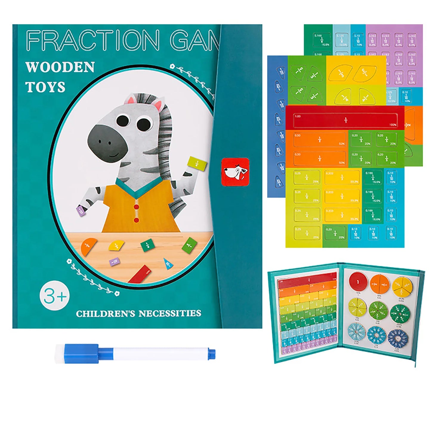 Magnetic Fraction Learning Book