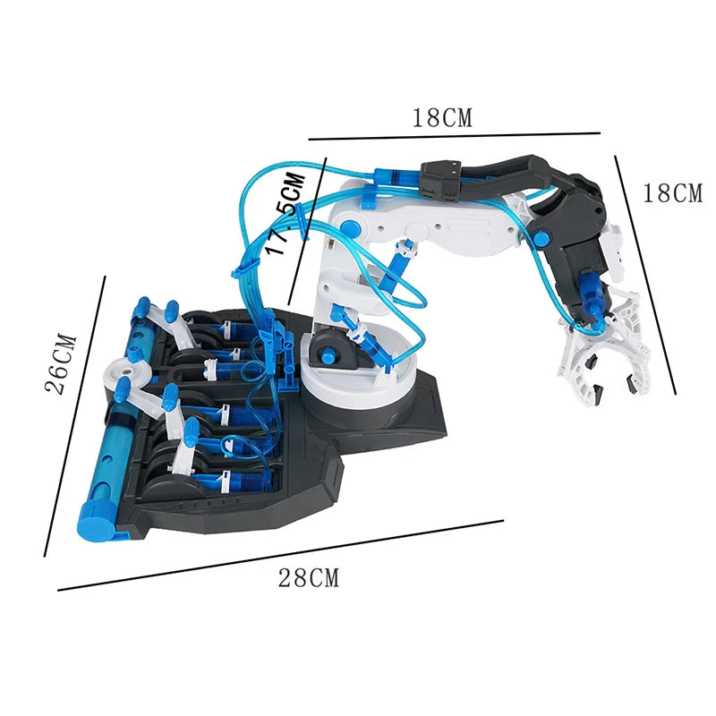 Hydraulic Mechanical Arm Engineering Toy Set