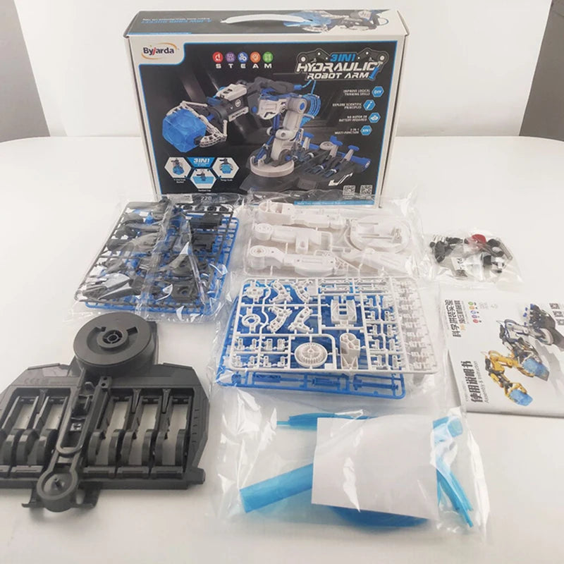 Hydraulic Mechanical Arm Engineering Toy Set