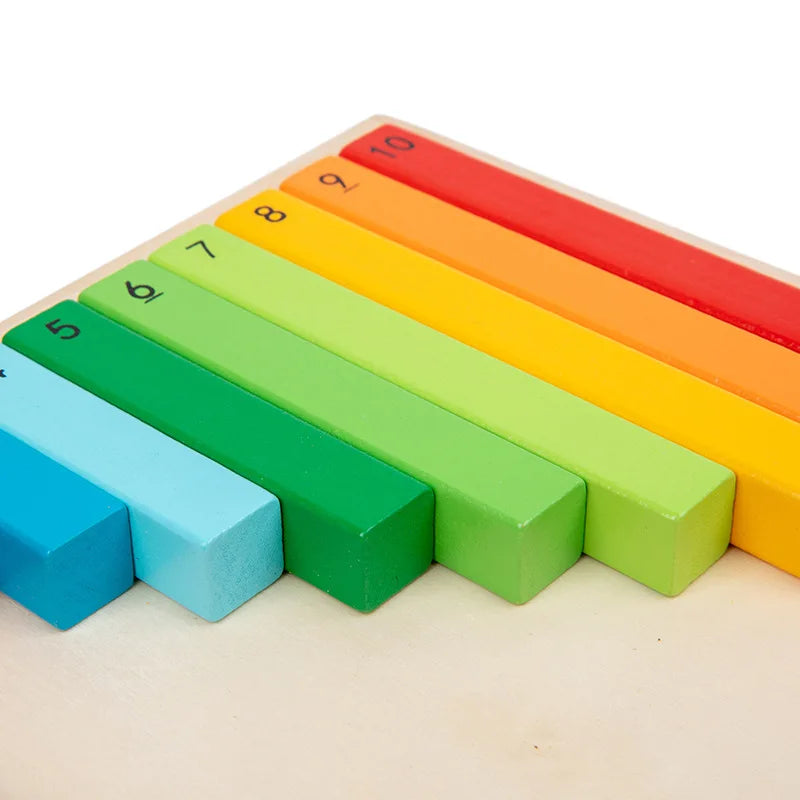 Wooden Fraction Math Aids