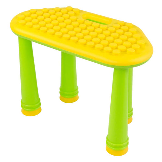 UNiPLAY Soft Building Blocks Table UNiPetal Yellow