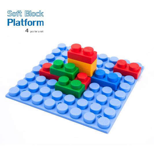 UNiPLAY Soft Building Blocks Platform 4 PCS