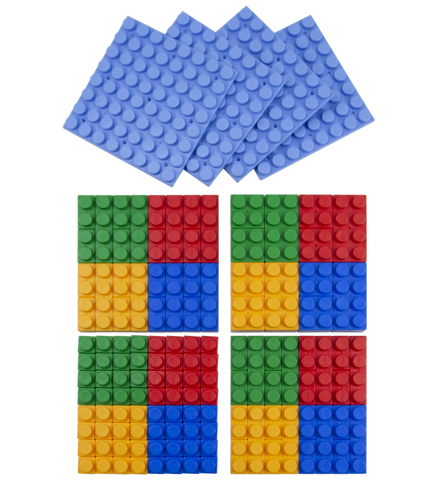 UNiPLAY Platform with 124pcs Soft Building Blocks