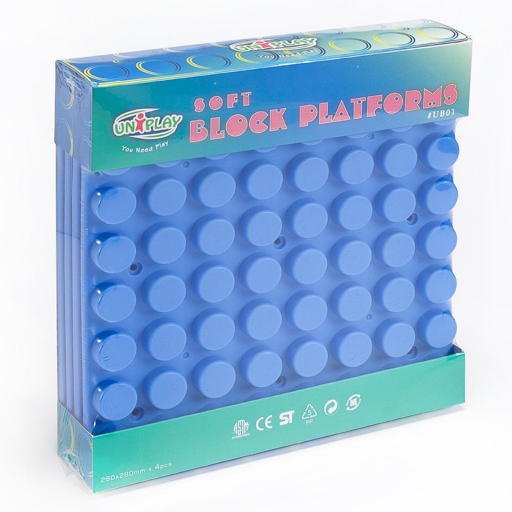 UNiPLAY Soft Building Blocks Platform 4 PCS