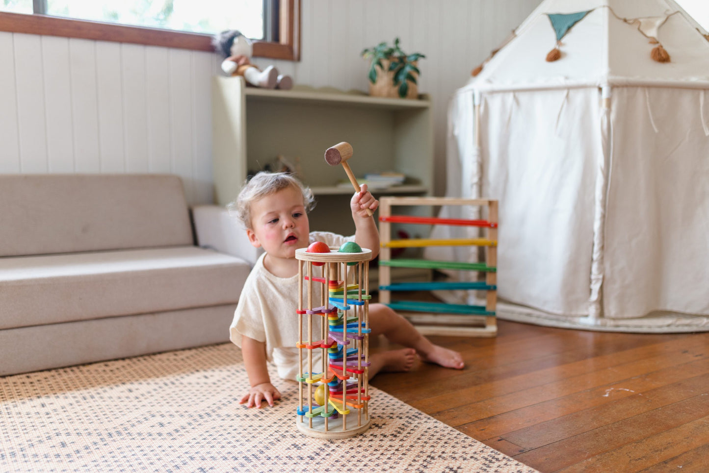 QToys Pound A Ball Tower