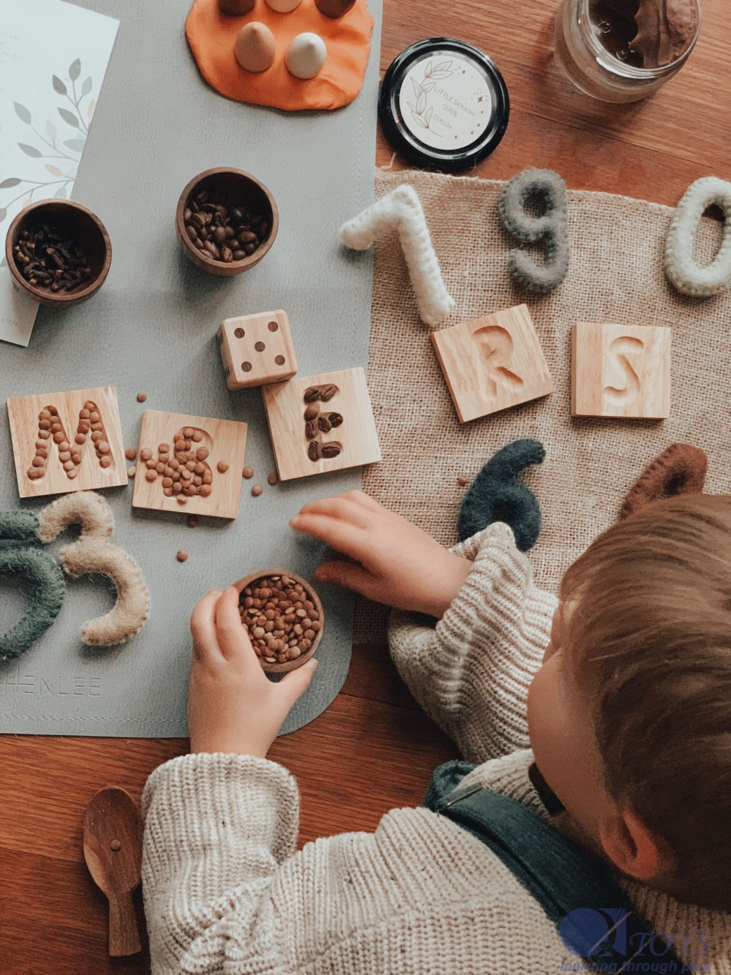 QToys Capital Letter Tray