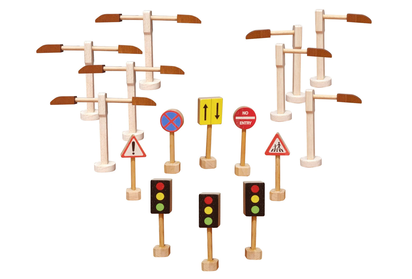 QToys Road Sign Street Lights Set