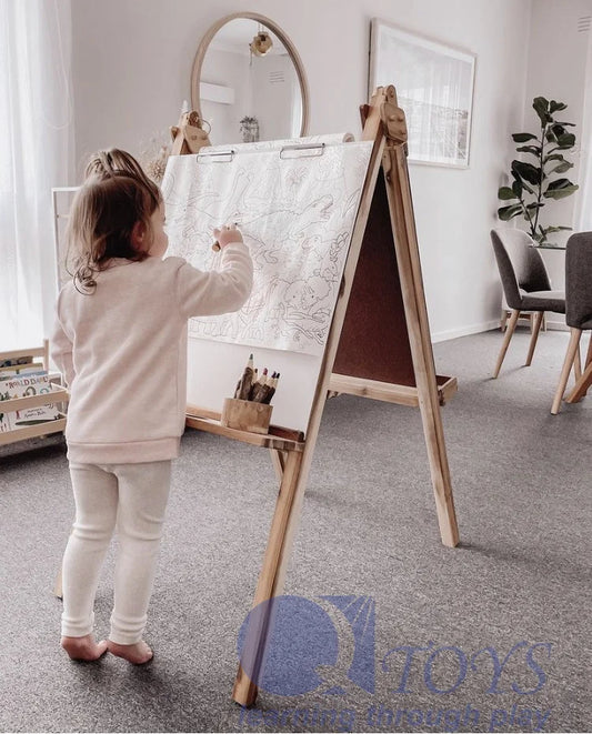 QToys 5-in-1 Painting Easel