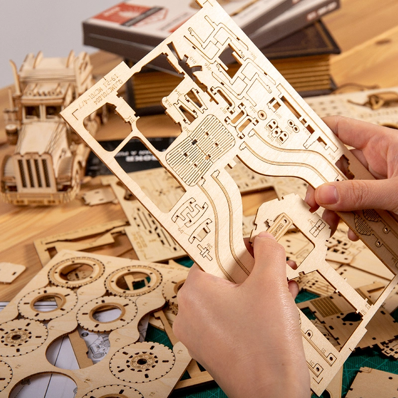 3D Wooden Toy Models