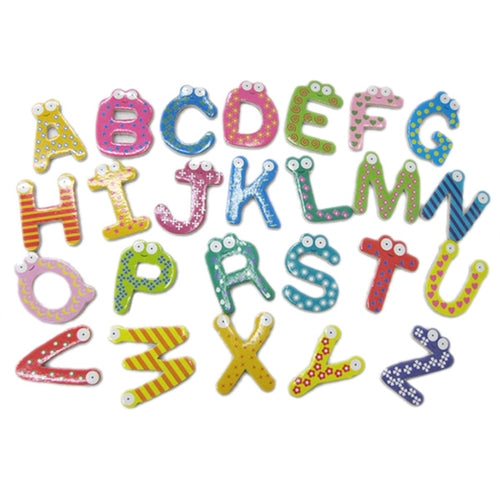 Zummy Wooden Magnetic Block with 26 pcs Letters